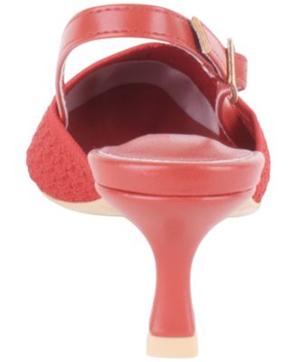 Women's Palermo Slingback Buckle Pumps