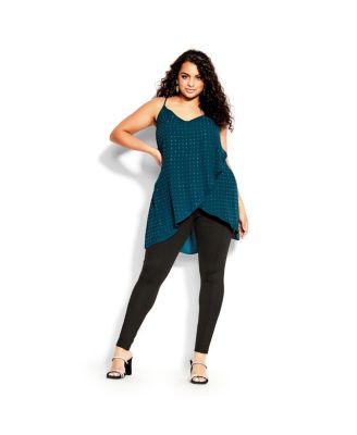 Plus Size Hi Lo Shine Cami