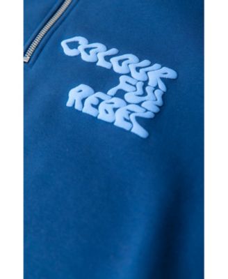 Women's Uni Logo Wave Relaxed Zip Sweat