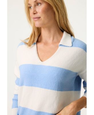 Women's Open Collar Sweater