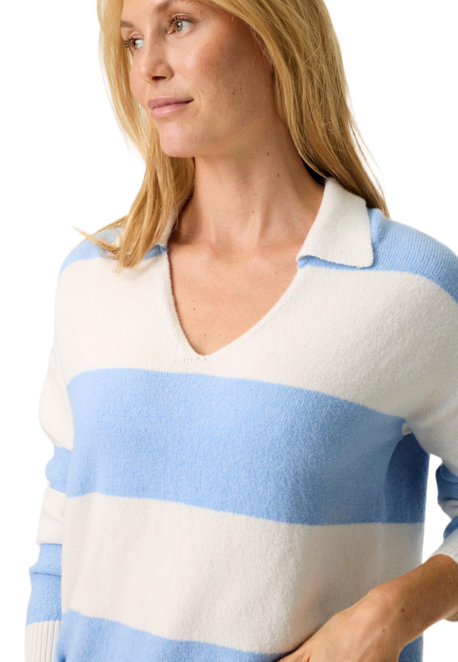 Women's Open Collar Sweater
