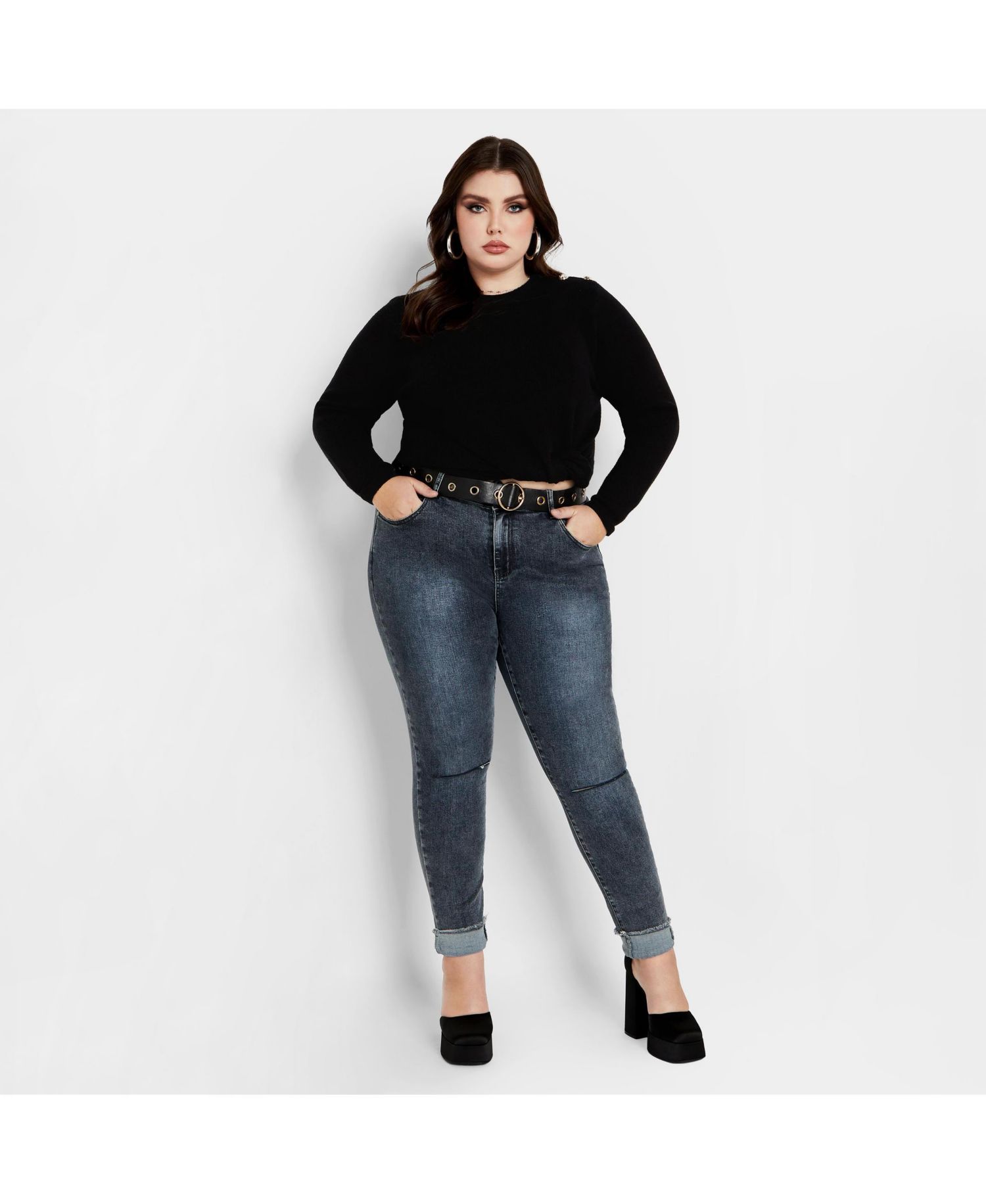 Plus Size Royal Sweater
