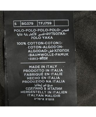 Men's Jersey Polo T-Shirt