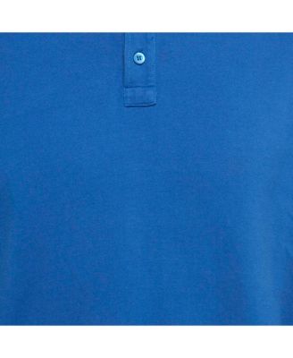 Men's Cotton Pique Long Sleeve Polo T-Shirt