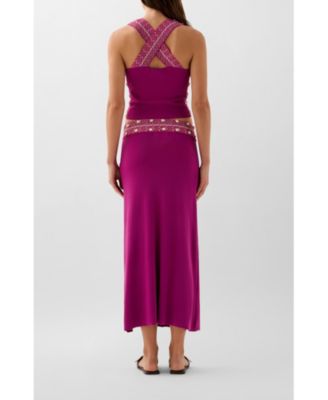 Women's Shell Knit Skirt