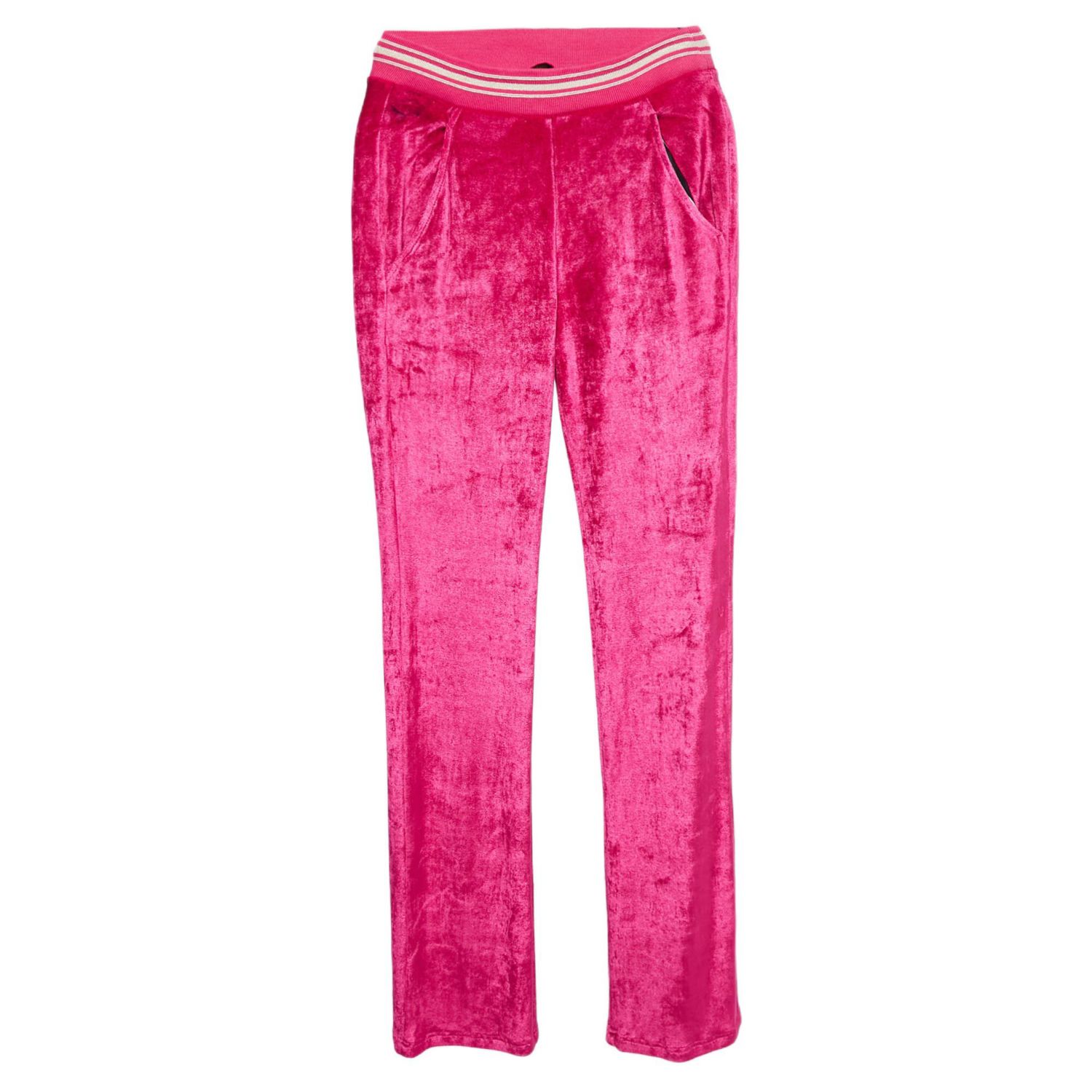 Women's Embroidered Velvet Knit Pants