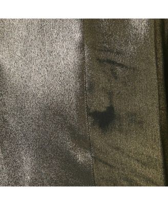 Men's Gold Metallic Lam&eacute Long Sleeve Shirt