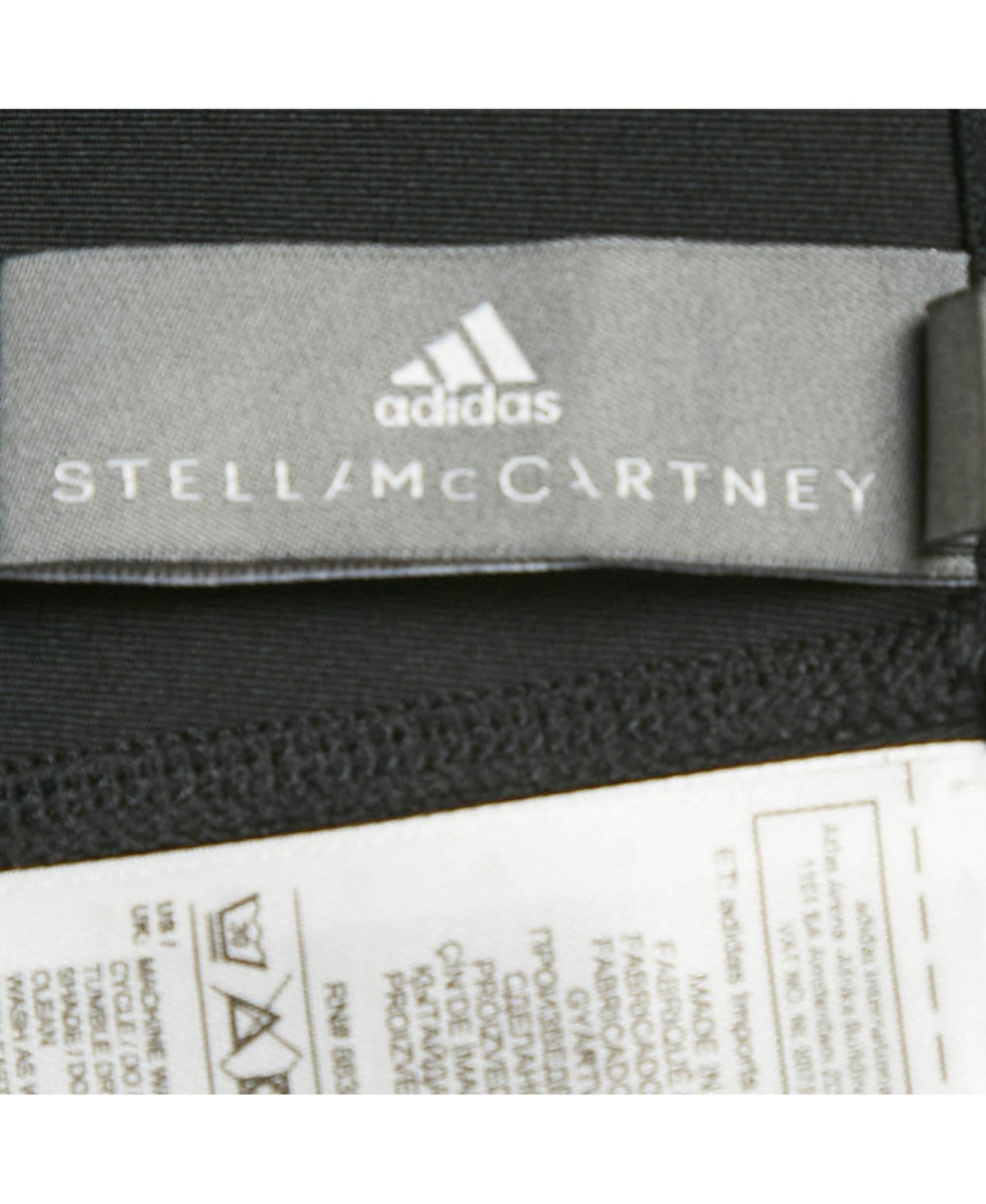 Pre-Owned Stella Mccartney Women's X Adidas Mesh Trim Jersey Leggings