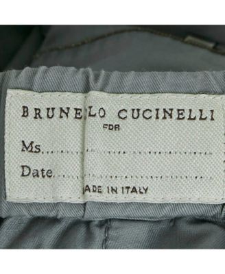 Women's Gabardine Monili Detail Trousers