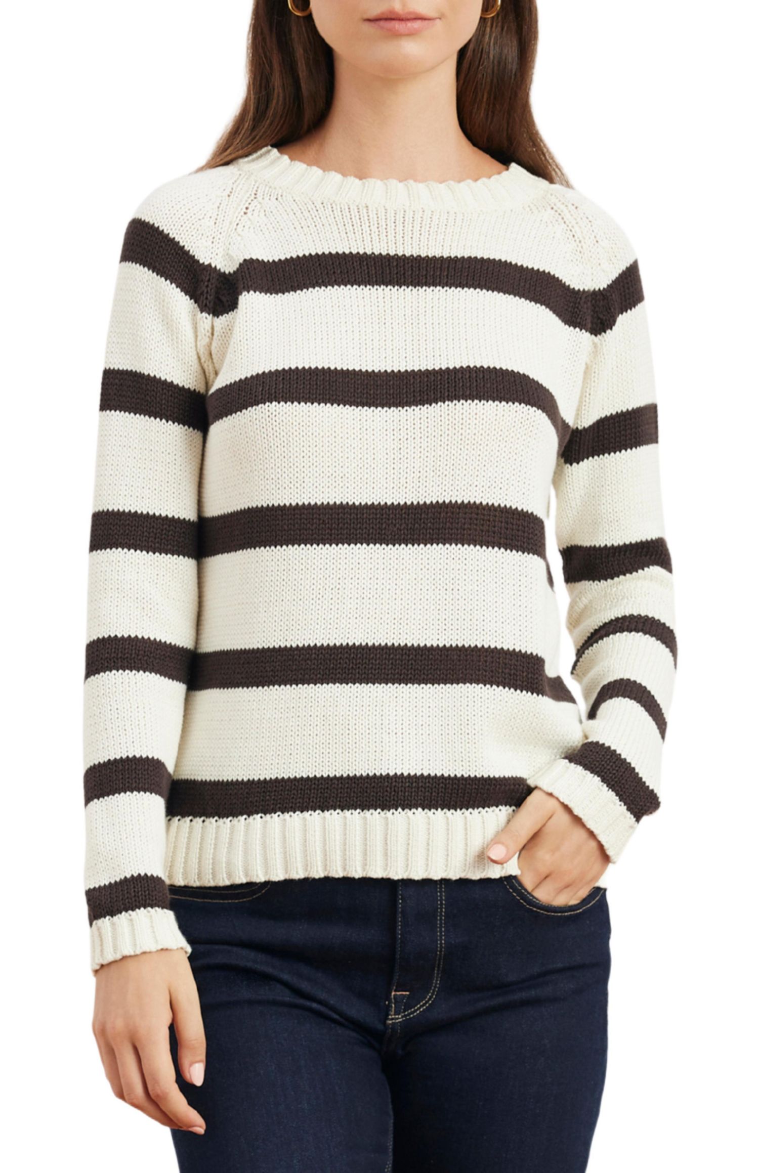 Women's Striped Sloane Crewneck Sweater