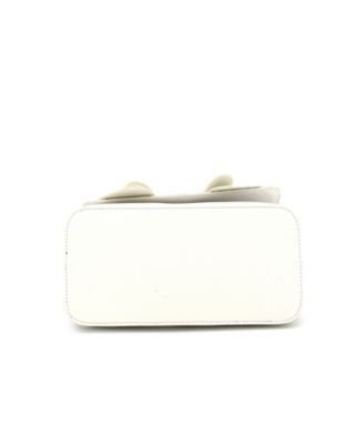 Noble Cross-Bow Embossed Small Satchel Bag