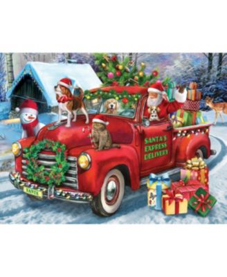 Santa's Delivery Truck 300 piece Jigsaw Puzzle for Adults Christmas