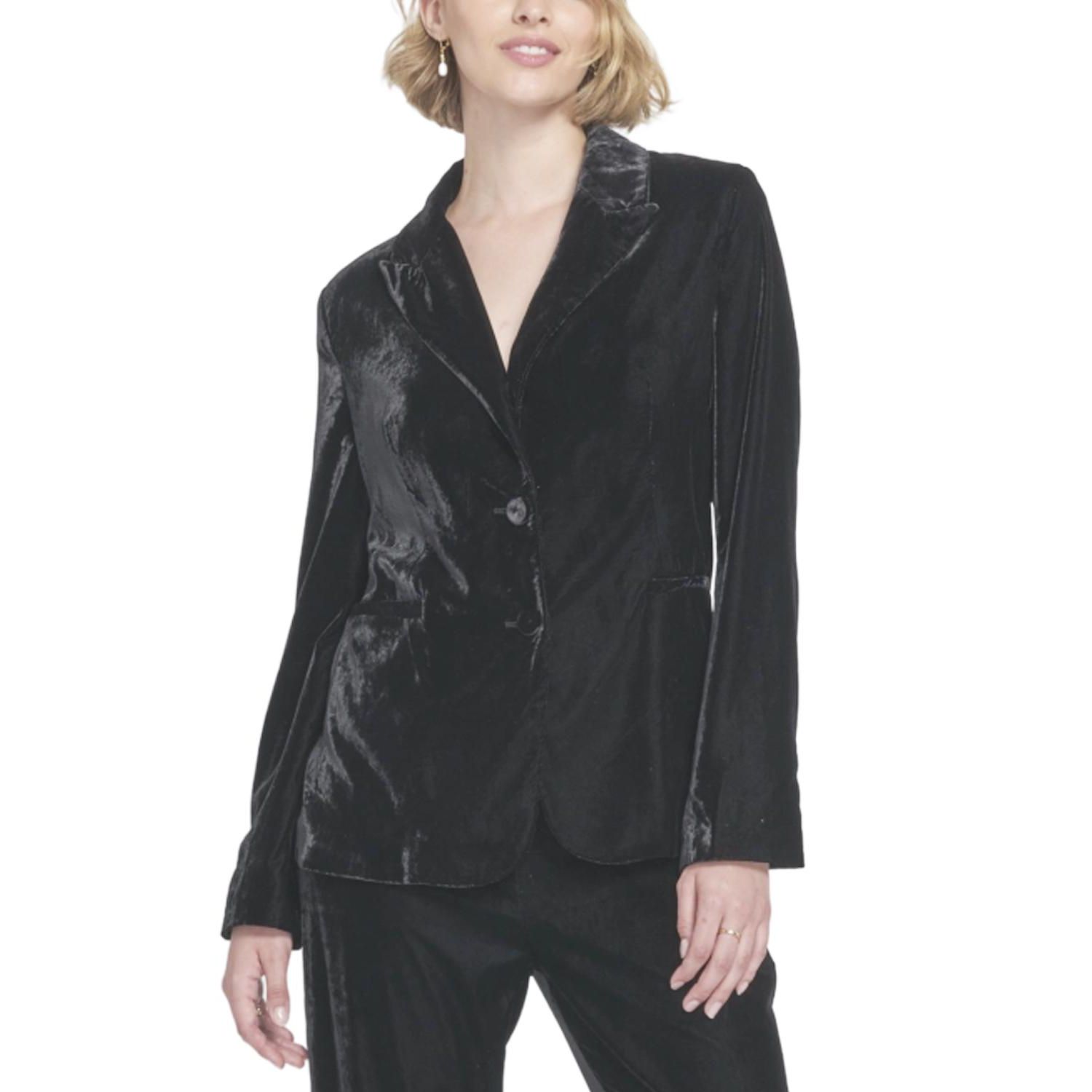 Women's Velvet Blazer
