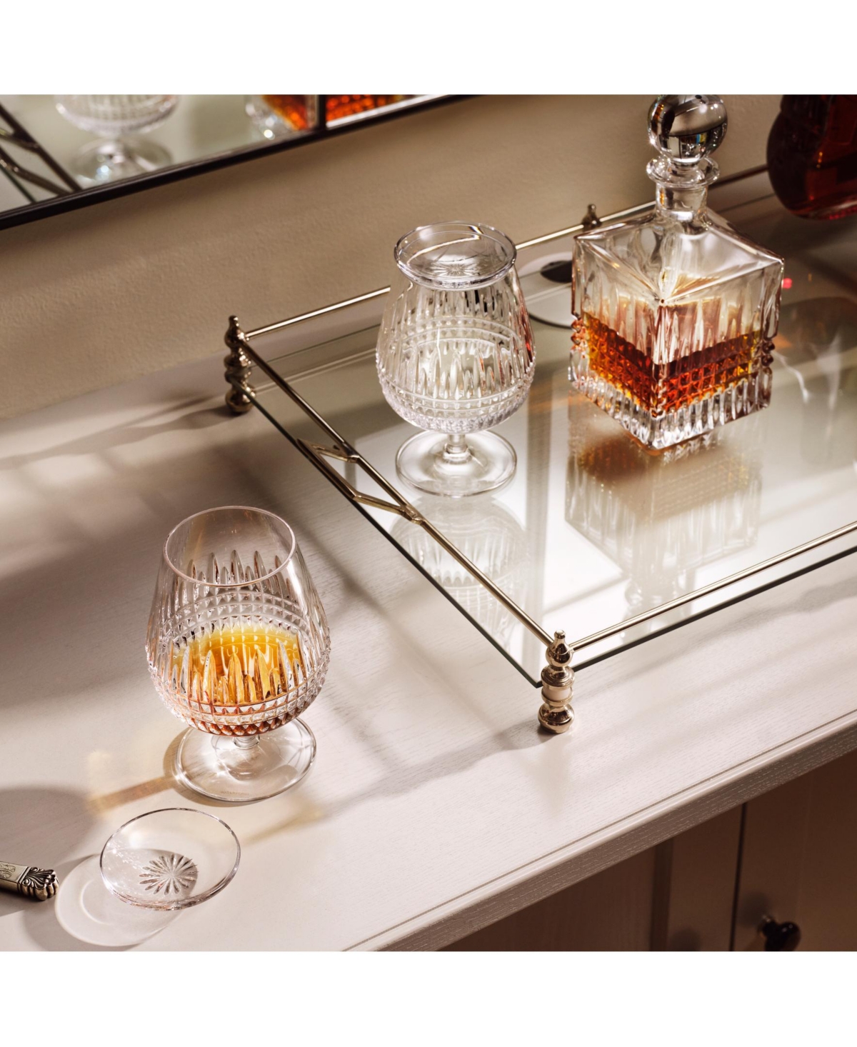 Waterford Lismore Diamond Square Decanter