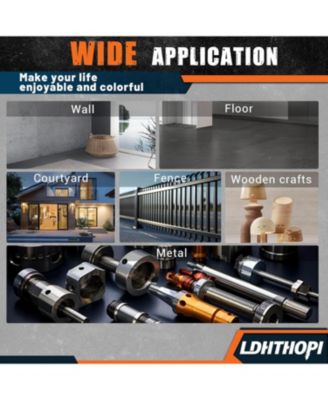 Cordless Paint Sprayer, 1000W HVLP System, 1200ml, 5 Copper Nozzles, Dual Batteries, Lightweight for Furniture & Home Projects