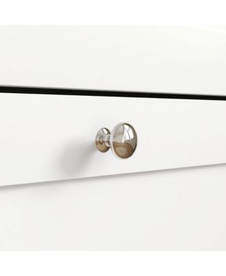 Slim Shoe Cabinet with 2 Flip Drawers & Adjustable Shelves,