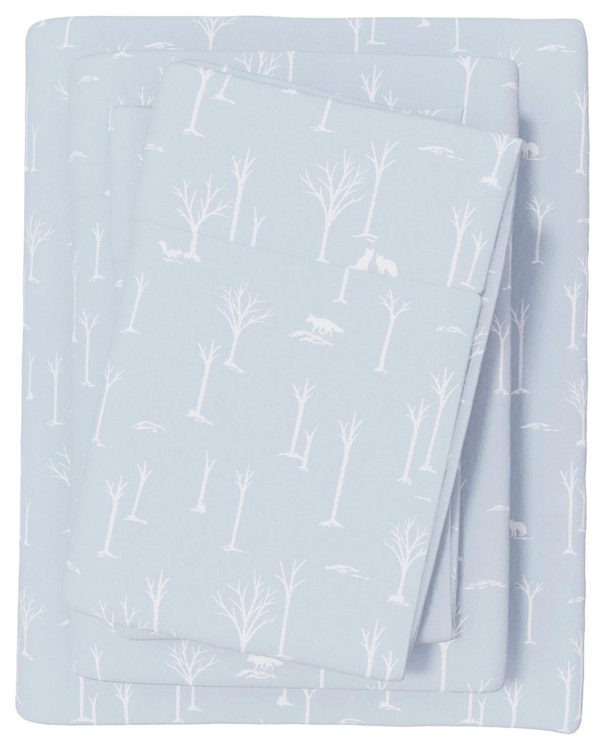 Linery and Co. Ultra-Soft Turkish Cotton Flannel Lodge Print Sheet Set