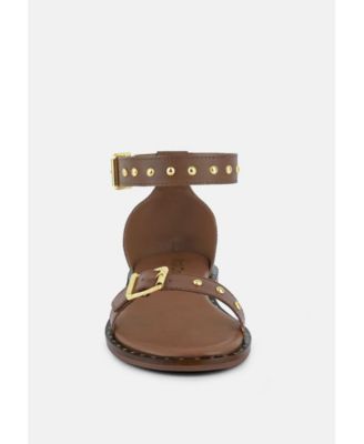 ROSEMARY Buckle Straps Women Flat Sandals