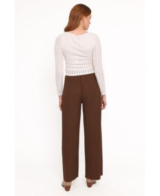 Women's Davis Pleated Knit Pant