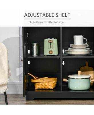 Buffet Cabinet, Bar Cabinet with 3 Drawers,