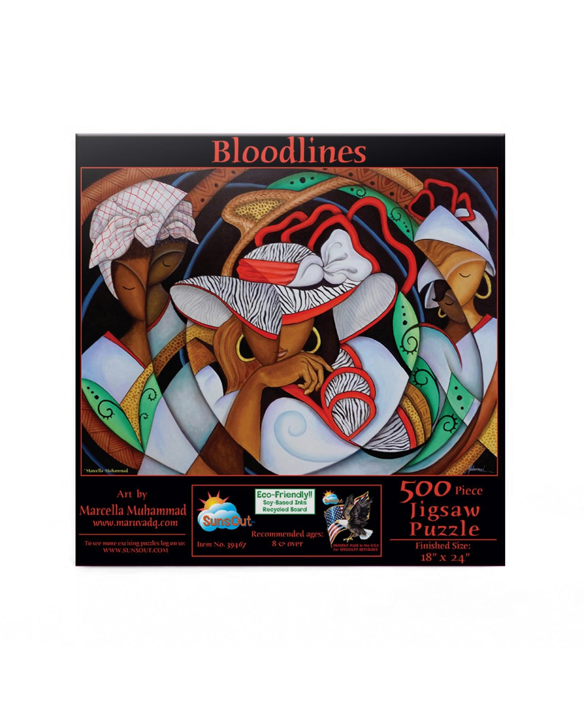 SunsOut Bloodlines 500 piece Jigsaw Puzzle for Adults