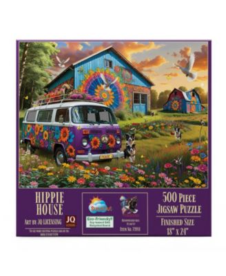 Hippie House 500 piece Jigsaw Puzzle for Adults