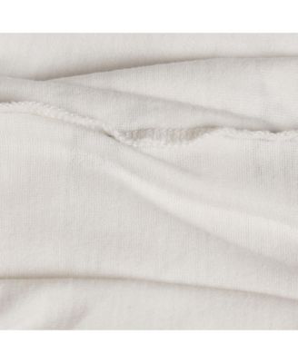 Women's White Printed Cotton Tank Top