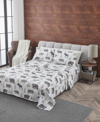 Ultra-Soft Lodge-Inspired Brushed Microfiber Sheet Set