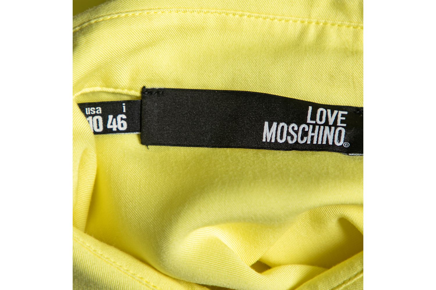 Women's Yellow Printed Sleeveless Shirt