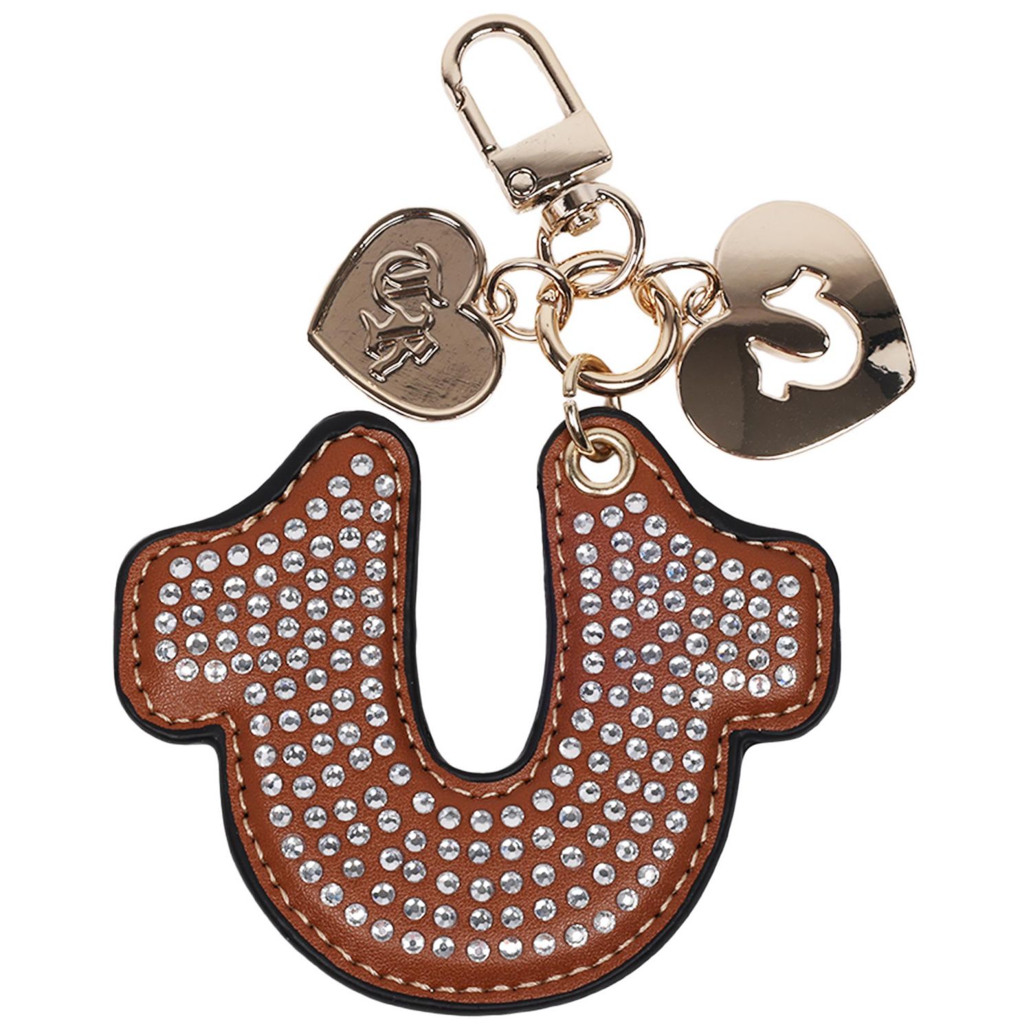 Rhinestone Horseshoe Bag Charm