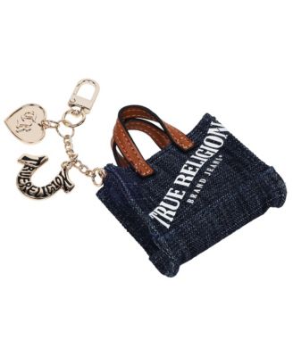 Mini Denim Tote Bag Charm