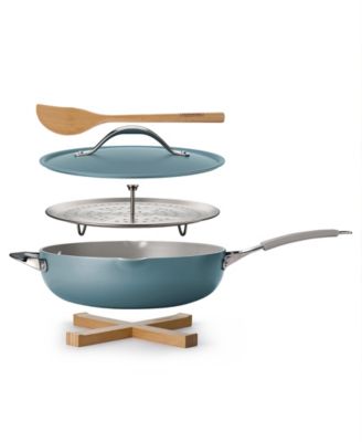 All-in-One Forged 5-Pc. Aluminum Ceramic Jumbo Cooker Set