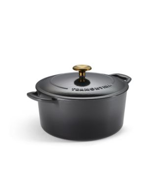 Bestow Enameled Cast Iron 5.5-Quart Round Dutch Oven Pot with Lid