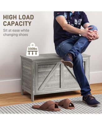 Space-Saving Shoe Cabinet with Doors for Small Hallway