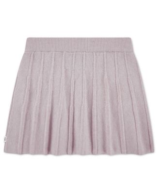 Girls' Pleated Sweater Skirt