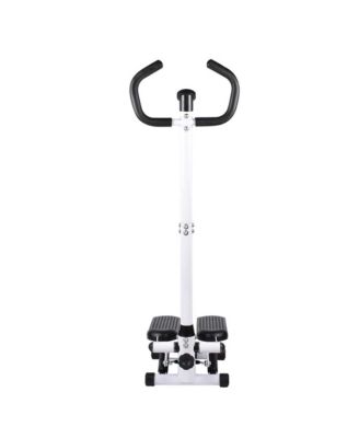 Stepper Machine with Handles & Resistance Cords for Low-Impact Full Body Cardio, Features LCD Display