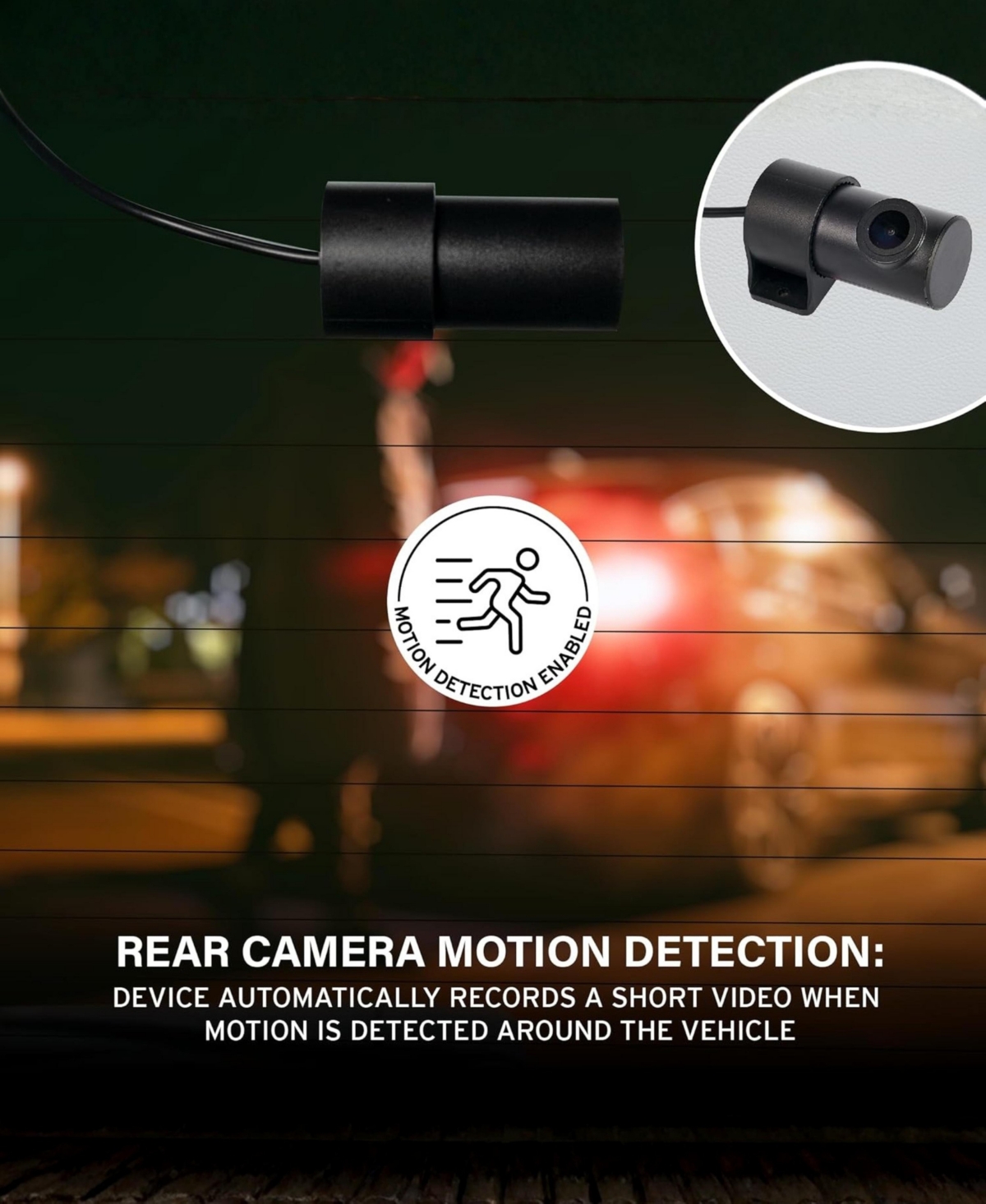 4K Dual Dashcam System with Front & Rear Cameras