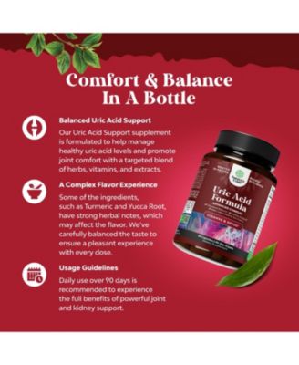 Uric Acid Supplement, 60ct