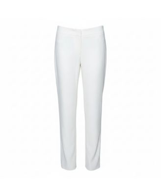 Women's Crepe Straight Leg Trousers