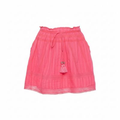 Women's Pink Cotton Joxini Skirt