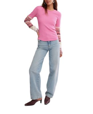 Women's All In Cuff Long-Sleeve Top