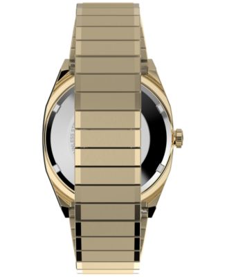Men's Automatic Gold-Tone Stainless Steel Watch, 34mm