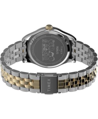 Women's Quartz Analog Two-Tone Stainless Steel Watch, 34mm