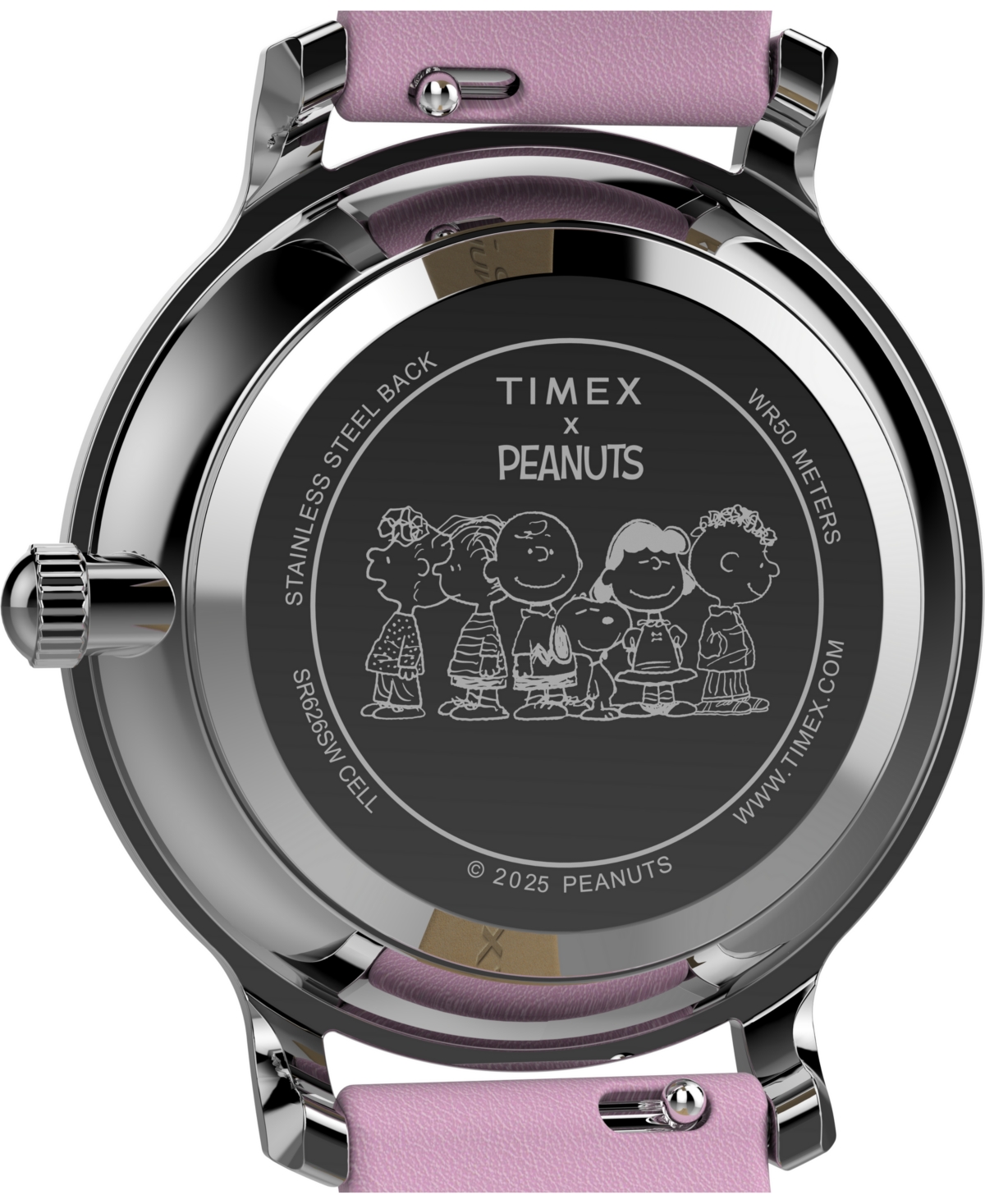 Timex Women's Quartz Analog Purple Leather Watch, 31mm In Purple