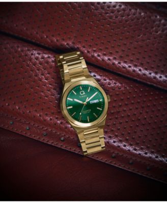 Men's Quartz Analog Gold-Tone Stainless Steel Watch, 39mm