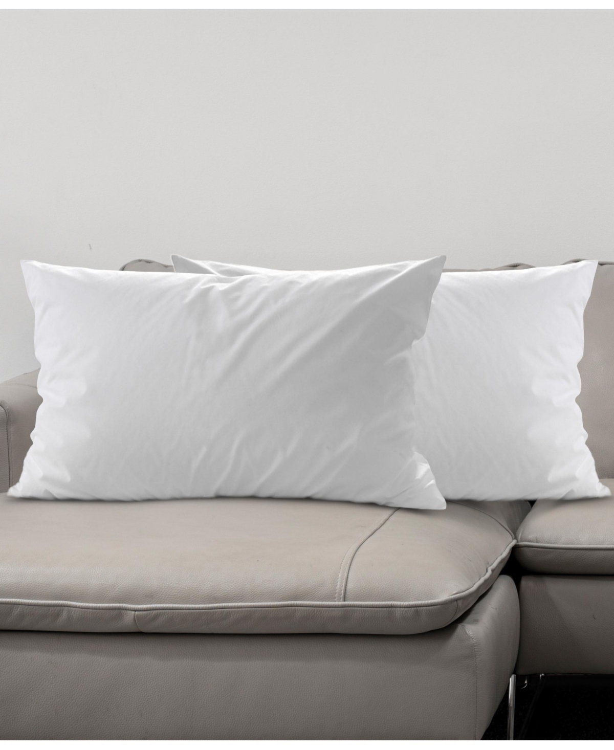 Cheer Collection 95% Feather/5% Down 2-Pack Pillow Inserts