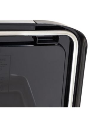 32.5qt/25lbs Pet Food Container with Sealed Top, Black