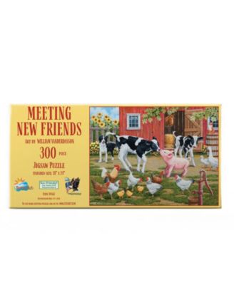 Meeting New Friends 300 piece Jigsaw Puzzle for Adults