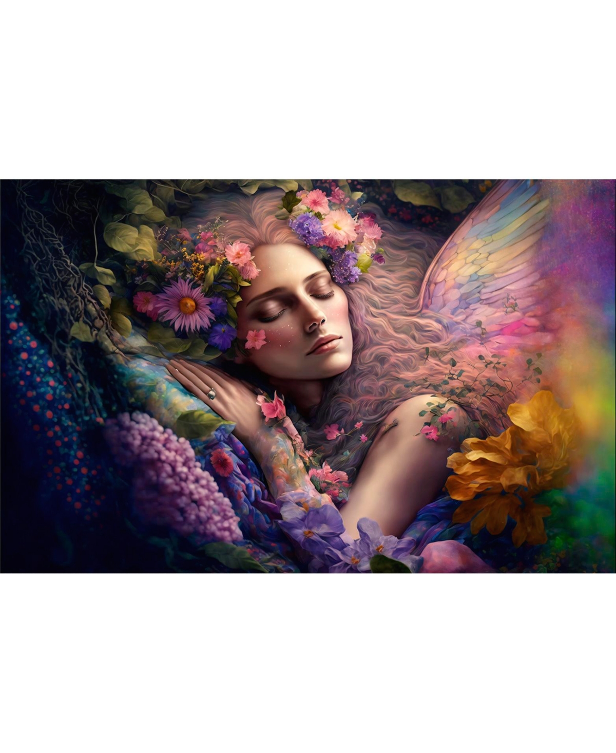 SunsOut Bed of Flowers 1000 piece Jigsaw Puzzle for Adults