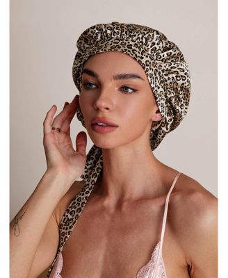 Women's Mulberry Silk Bonnet with Long Ribbons